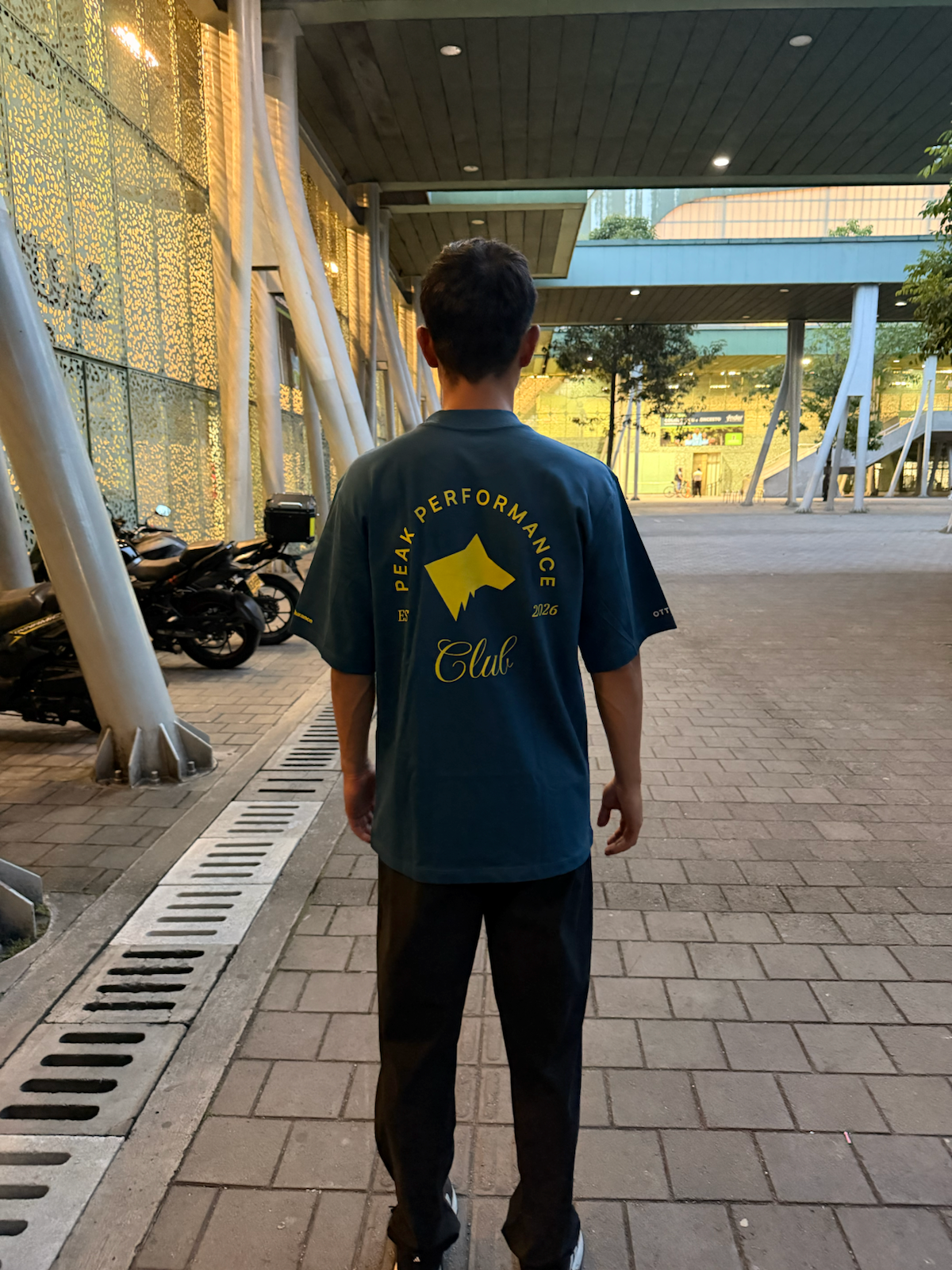 Camiseta 3 Peak Performance Club en segunda vista