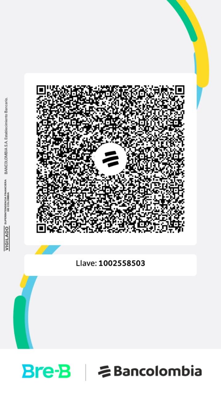 Código QR de pago Bancolombia